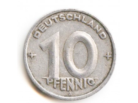 Nemacka DDR 10 pfennig 1948 A