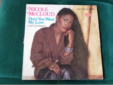 Nicole McCloud - Dont You Want My Love Maxi Club