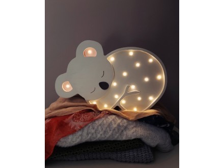 Nocna lampa-Drvela led lampa Koala