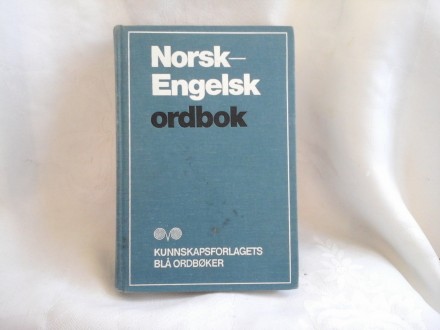 Norsk Engelsk Norveško engleski rečnik
