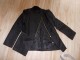 Nov crni zip blejzer jakna M/L vel slika 5