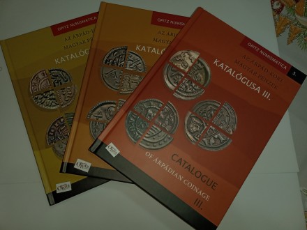 Nov katalog Arpadovaca Catalog of Arpadian coinage