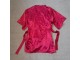 Nov satenski crveni kimono ogrtač univerzalna vel S XL slika 3