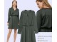 Nova H&;M maslinasto zelena haljina slika 1