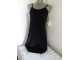 Nova crna plisana lancici na slicu haljina S/M slika 2