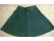 Nova zelena trapez suknja slika 2