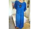 Nova zenska indijska haljina za punije dame Nini Plava slika 4