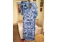 Nova zenska indijska haljina za punije dame Nini Plava slika 5