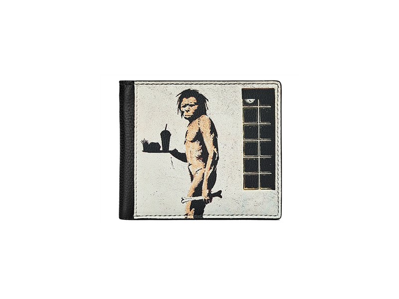 Novčanik - Banksy, Ape Man, Black, 11x9.5x1.5 cm - Banksy
