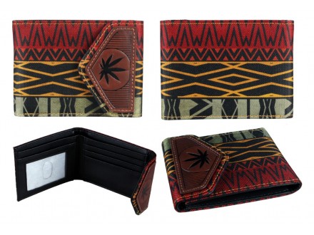 Novcanik Bob Marley Rasta Wallet Model 1