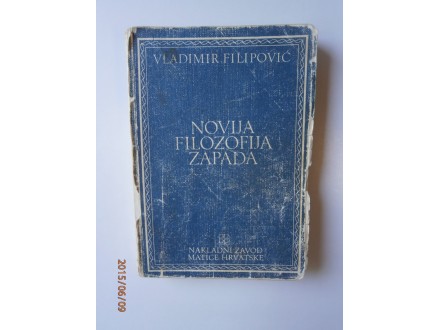 Novija filozofija zapada, Vladimir Filipović