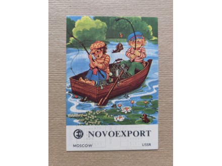Novoexport Moskva 3,dzepni kalendar