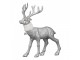 Novogodišnji ukras - Deer Flitter, silver slika 1