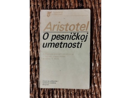 O pesničkoj umetnosti - Aristotel