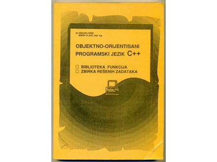 OBJEKTNO-ORIJENTISANI PROGRAMSKI JEZIK C++