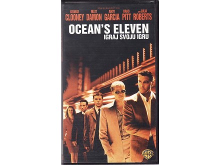 OCEAN`S ELEVEN  - ORIGINALNA VHS KASETA