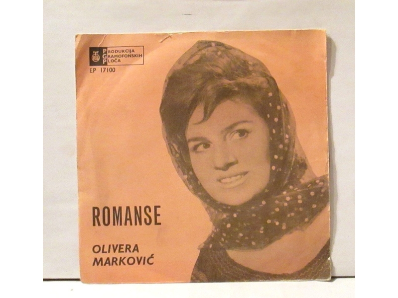 OLIVERA MARKOVIĆ - Romanse...EP 17100
