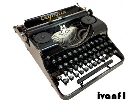 OLYMPIA SIMPLEX, Germany - Stara pisaća mašina (1938)