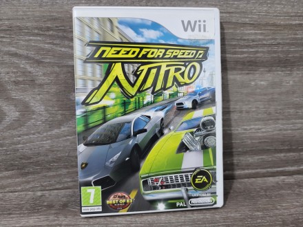 ORGINAL CD igrica Nintendo Wii Need For Speed Nitro