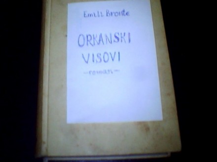 ORKANSKI VISOVI-.Emili  Bronte- nar. knjiga Bg.1975
