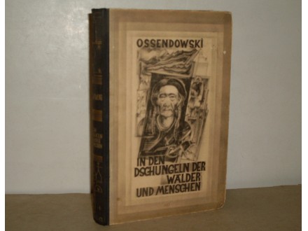 OSSENDOWSKI - nemacki jezik , 1924.