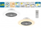 OTIS LED plafonska lampa+ventilator 40W SMD-LED 2500lm, D540xH210, STARLIGHT EFFECT, 3000-6500K