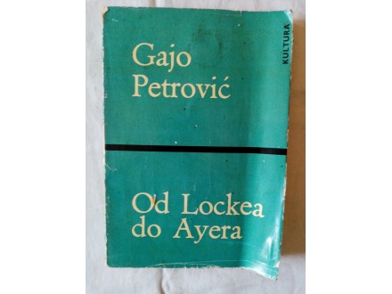 Od Lockea do Ayera - Gajo Petrović