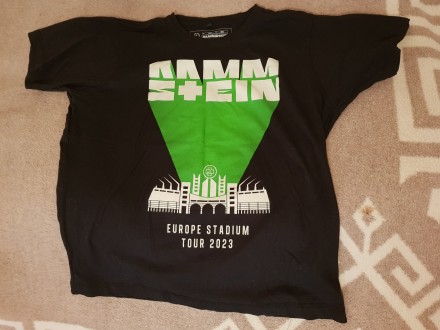 Odeca Rammstein tour majca (Europe stadium tour 2023)