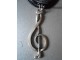 Ogrlica - Violinski ključ slika 3