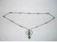 Ogrlica od bakra, privezak srce, lanac spirala slika 2