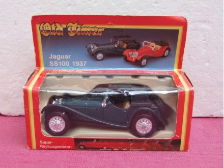 Old Timer Jaguar SS100 1937 year by Hobby Dax NOVO!