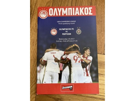 Olimpijakos - Partizan 2017, program