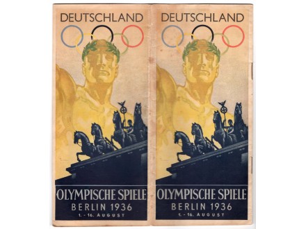Olimpijske igrea u Berlinu, 1936. plan i program