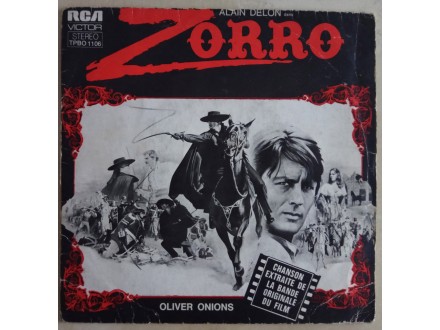 Oliver Onions ‎– Zorro Is Back (soundtrack)