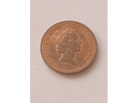 One Penny 1986.g - Engleska - Kraljica Elizabeta