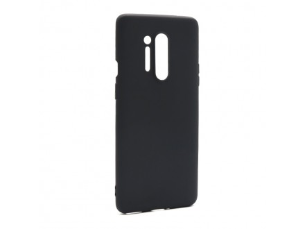 OnePlus 8 Pro - Silikonska futrola skin KOLOR za crna (MS)