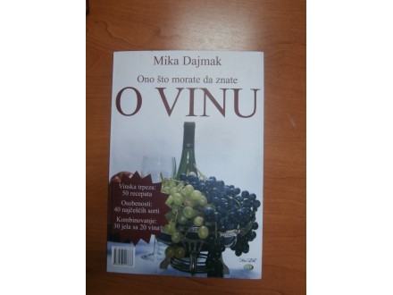 Ono sto morate znati o vinu, Mika Dajmak