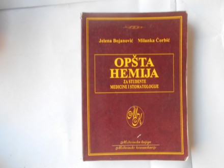 Opšta hemija, J.Bojanović, M.Čorbić, med. knjiga