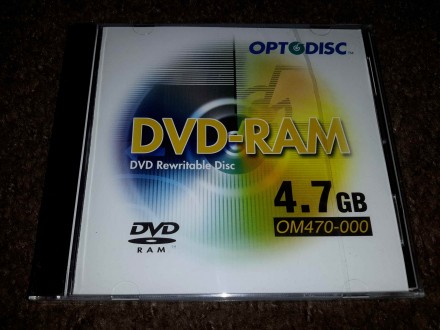 Optodisc DVD-RAM 4.7 GB , U CELOFANU