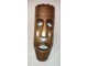 Originalna afrička drvena maska zidni ukras A2 slika 1