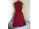 Orsay bordo haljina sa falticama S slika 3