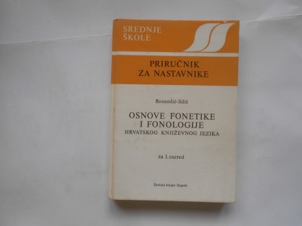 Osnove fonetike i fonologije hrvatskog književnog jezik