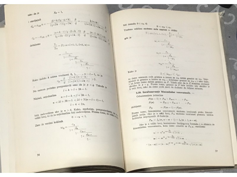 Osnovi matematičke statistike prva knjiga