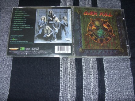 Overkill ‎– Horrorscope CD Megaforce Europe 1991.