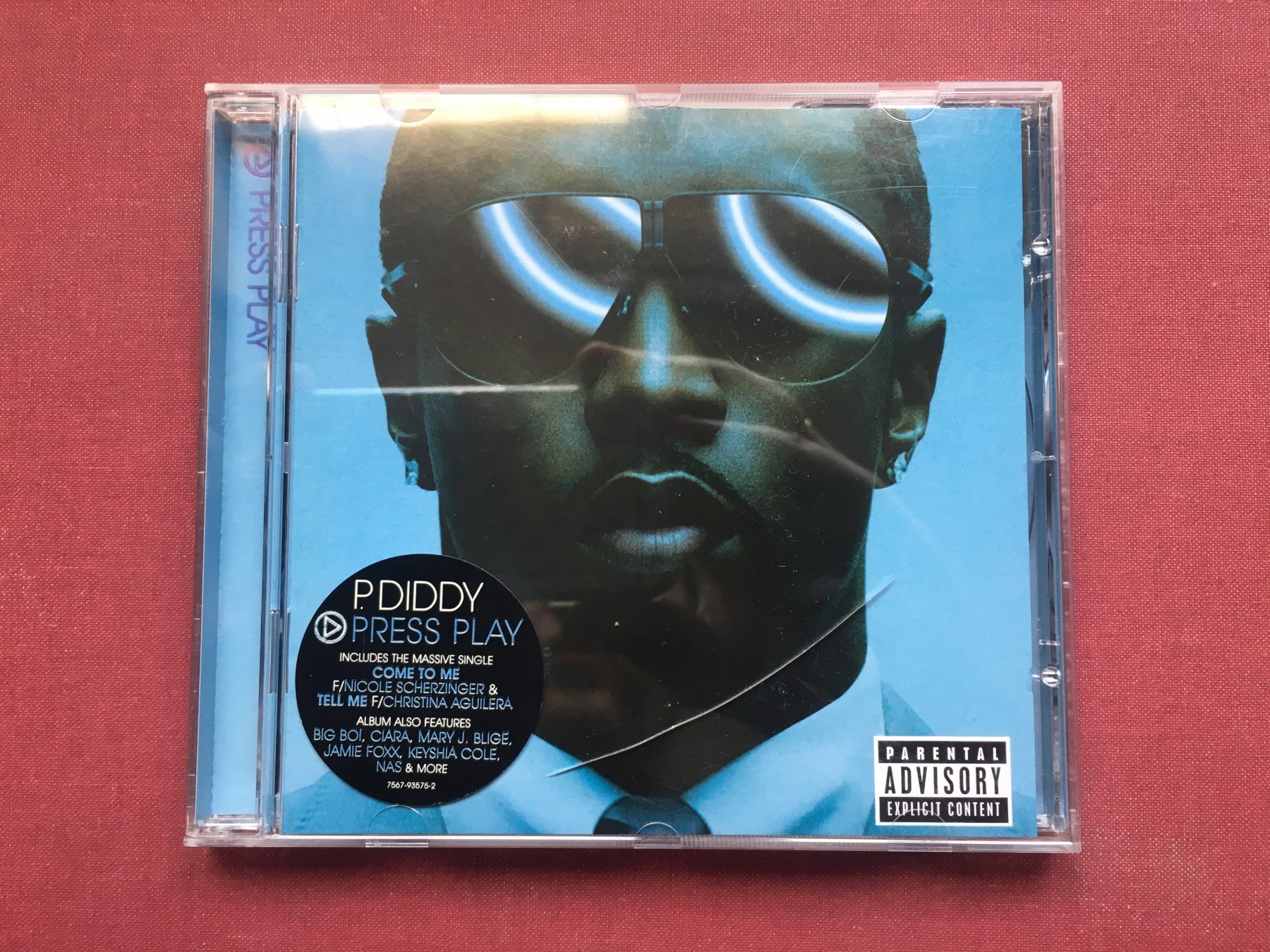 Press Play [PA] by P. Diddy/Diddy (CD, Oct-2006, Bad Boy Entertainment)
