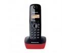 PANASONIC telefon KX-TG1611FXR crno-crveni