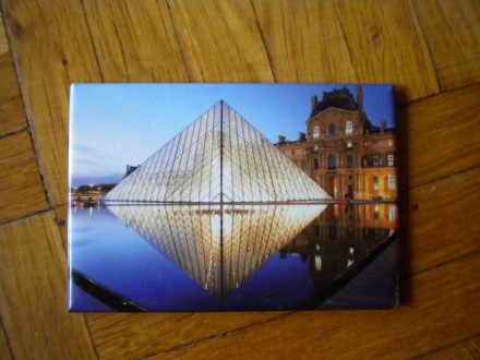 PARIZ PARIS, Musee Du Louvre magnet za frizider (2)