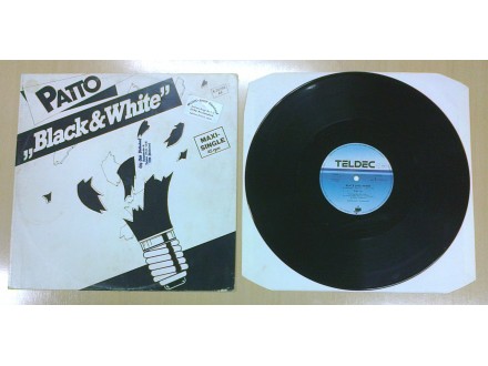 PATTO - Black And White (12 inch maxi) Made in Germany