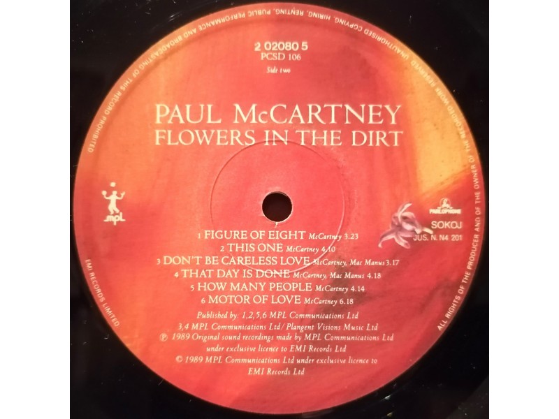 PAUL McCARTNEY - Flowers In The Dirt