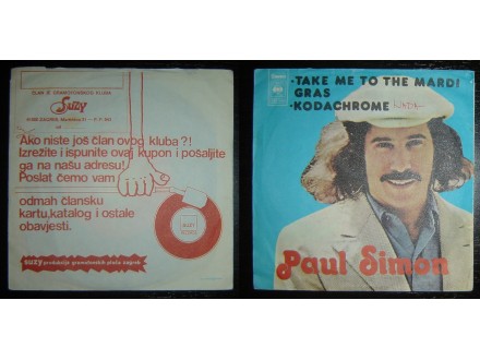PAUL SIMON - Take Me To The Mardi Gras (singl) licenca